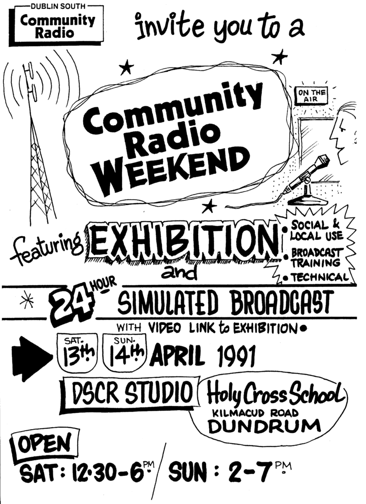 Community Radio Weekend Poster