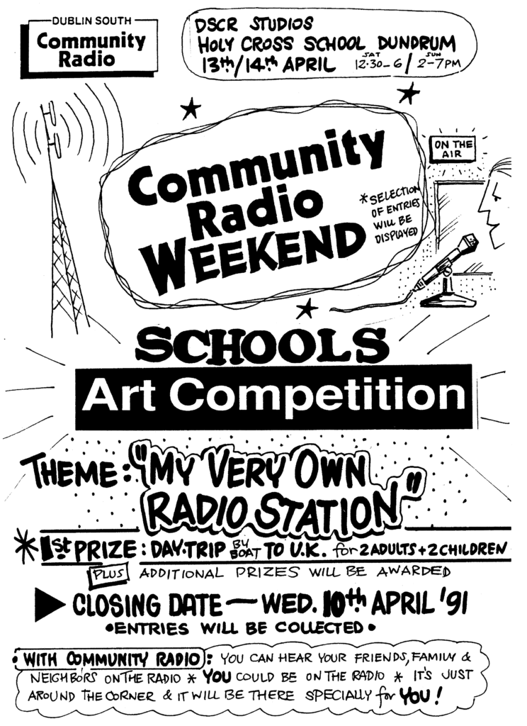 Community Radio Art Competition Poster